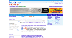Desktop Screenshot of industrynews247.com
